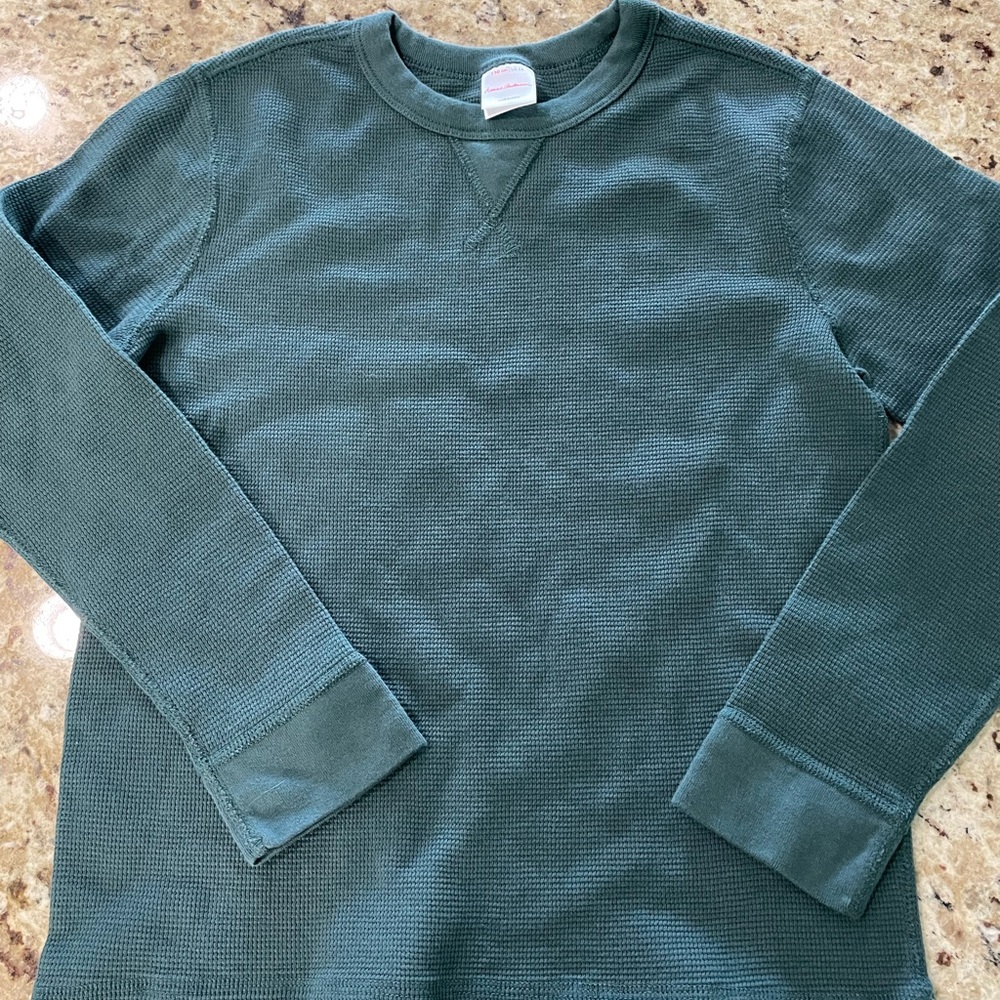 Kids Hanna Andersson thermal long sleeve t shirt